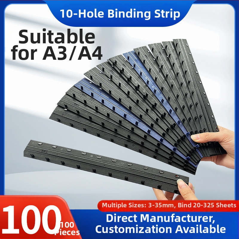 Clip de legare pentru documente, din plastic, de la Shuchang Office, destinat documentelor și contractelor.