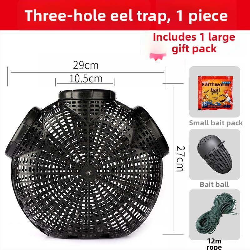 Cușcă de pescuit din plastic pentru eel, loach și shrimp — Mengda, origine Noua Zeelandă