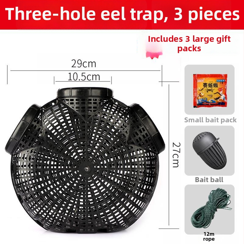 Cușcă de pescuit din plastic pentru eel, loach și shrimp — Mengda, origine Noua Zeelandă