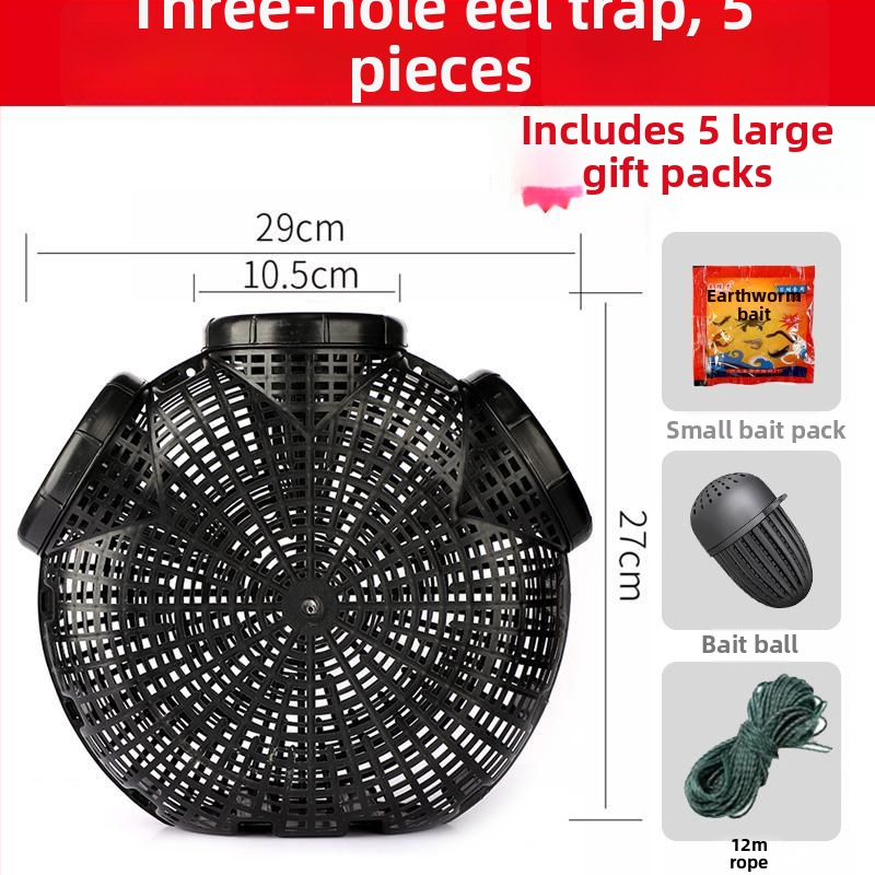 Cușcă de pescuit din plastic pentru eel, loach și shrimp — Mengda, origine Noua Zeelandă