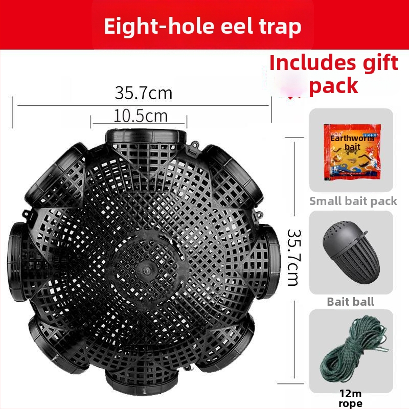 Cușcă de pescuit din plastic pentru eel, loach și shrimp — Mengda, origine Noua Zeelandă