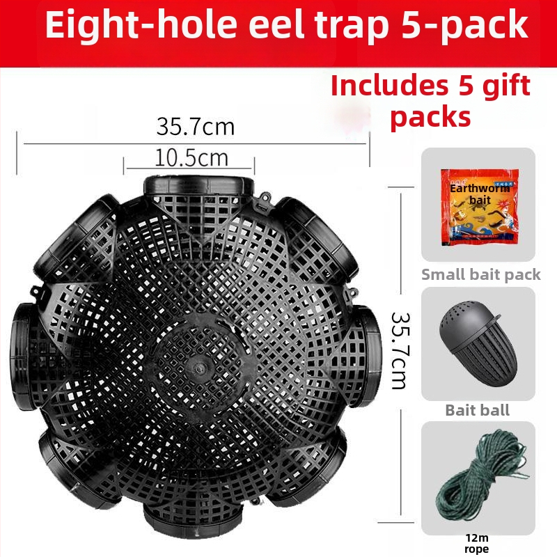 Cușcă de pescuit din plastic pentru eel, loach și shrimp — Mengda, origine Noua Zeelandă