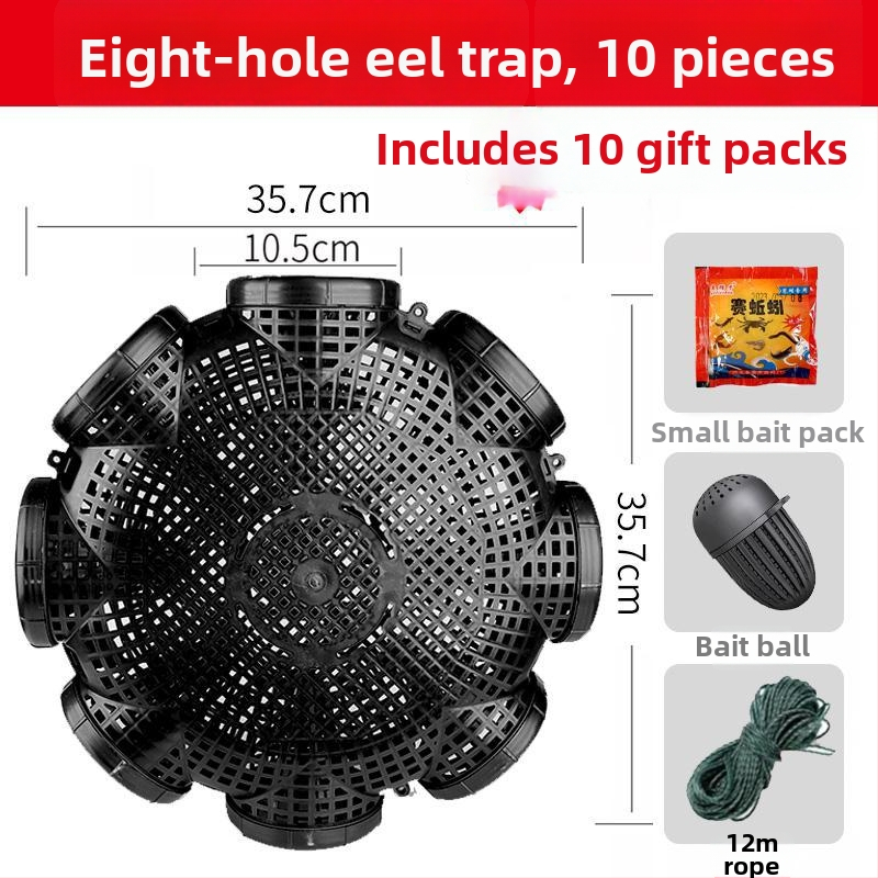 Cușcă de pescuit din plastic pentru eel, loach și shrimp — Mengda, origine Noua Zeelandă