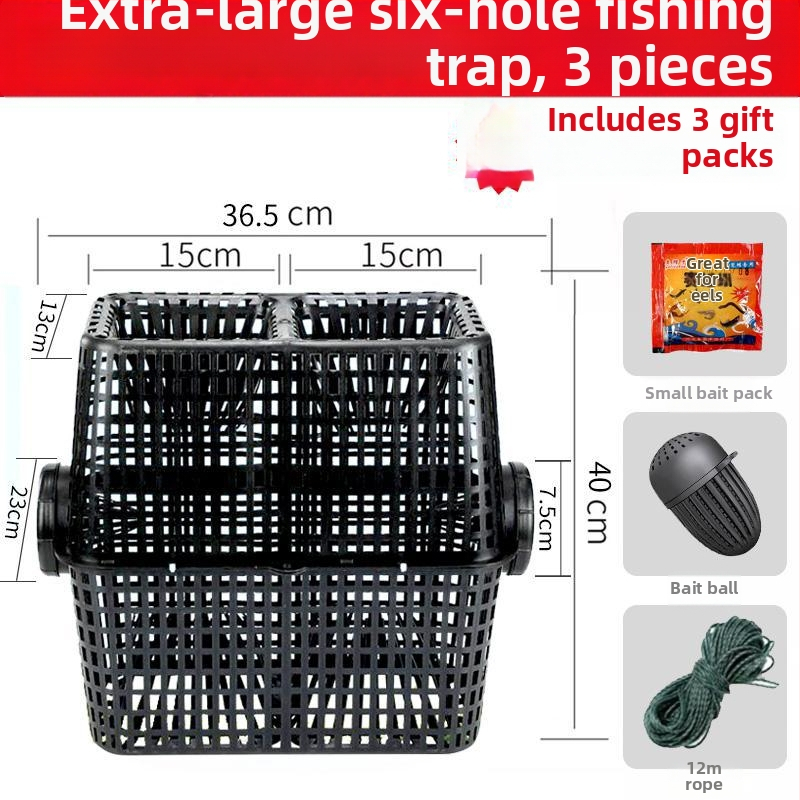 Cușcă de pescuit din plastic pentru eel, loach și shrimp — Mengda, origine Noua Zeelandă