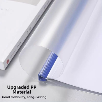 Yipai Q314 Mapă de fișiere cu clemă, din plastic, 265×185 mm, format B5, lățime spate 10 mm