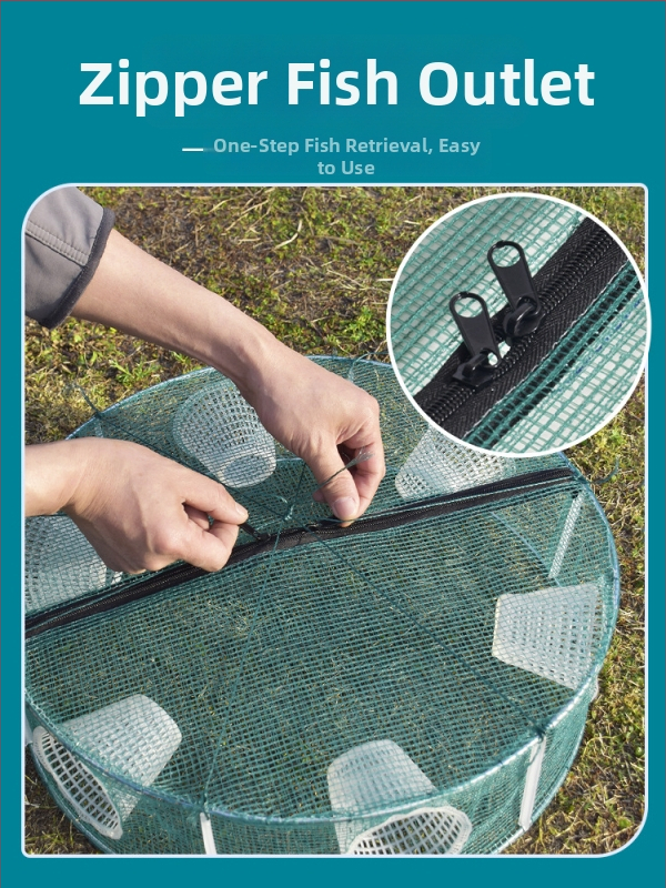 Cușcă de pescuit pentru pește, creveți și altele — Brand Giant finned king; Origine: China; Material: Altul