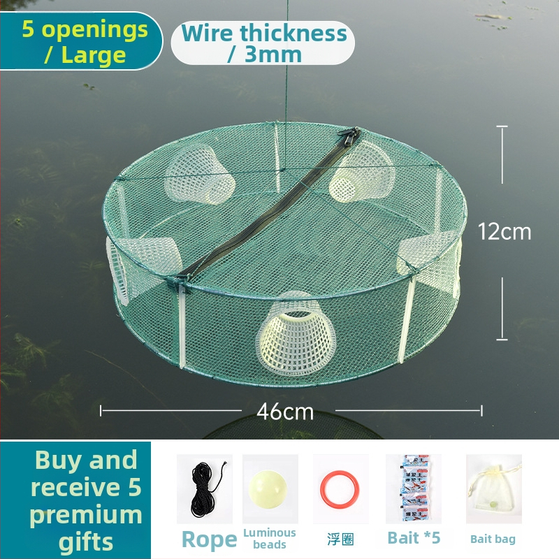 Cușcă de pescuit pentru pește, creveți și altele — Brand Giant finned king; Origine: China; Material: Altul