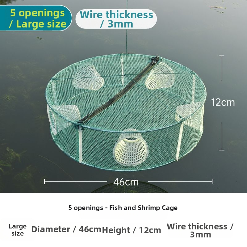 Cușcă de pescuit pentru pește, creveți și altele — Brand Giant finned king; Origine: China; Material: Altul