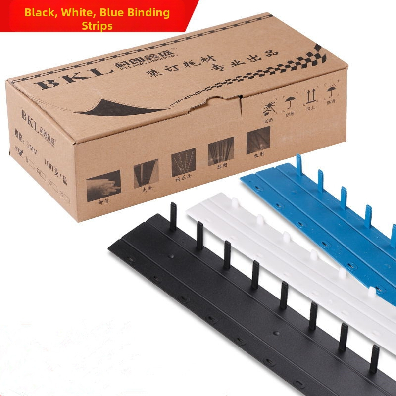 Bandă de legare pentru documente, din plastic, ambalaj Kraft