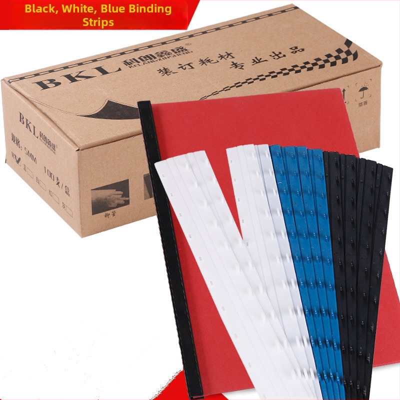 Bandă de legare pentru documente, din plastic, ambalaj Kraft