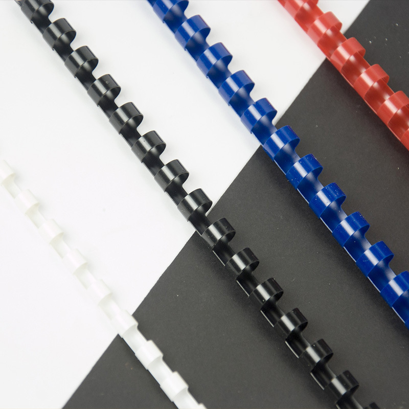 Inel de legare din plastic, 21 găuri, set de 100 buc., marca Book Office