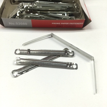 Huapuda 02080 Dosar metalic cu două găuri, spațiere între găuri 80 mm