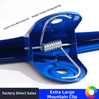 Willita clip metalic cu formă de munte pentru documente de birou