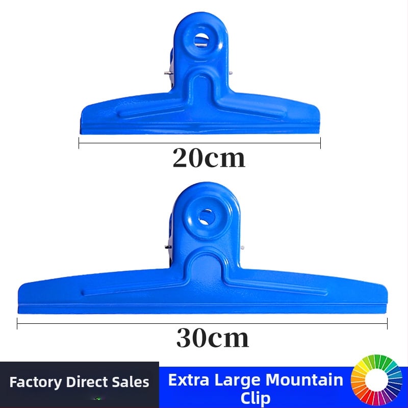 Willita clip metalic cu formă de munte pentru documente de birou