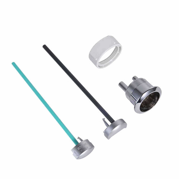 Buton de spălare pentru toaletă, universal pentru rezervor, ABS, Kunwu, compatibil cu American Standard, Geboli, Toto, Kohler, stil modern minimalist, apăsați pentru funcționare