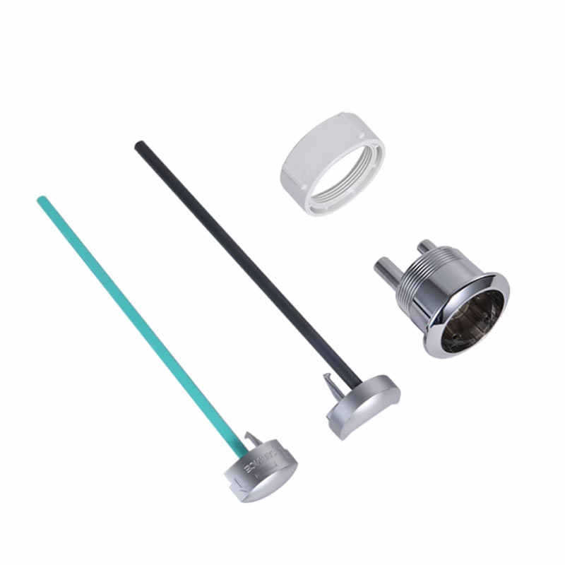 Buton de spălare pentru toaletă, universal pentru rezervor, ABS, Kunwu, compatibil cu American Standard, Geboli, Toto, Kohler, stil modern minimalist, apăsați pentru funcționare