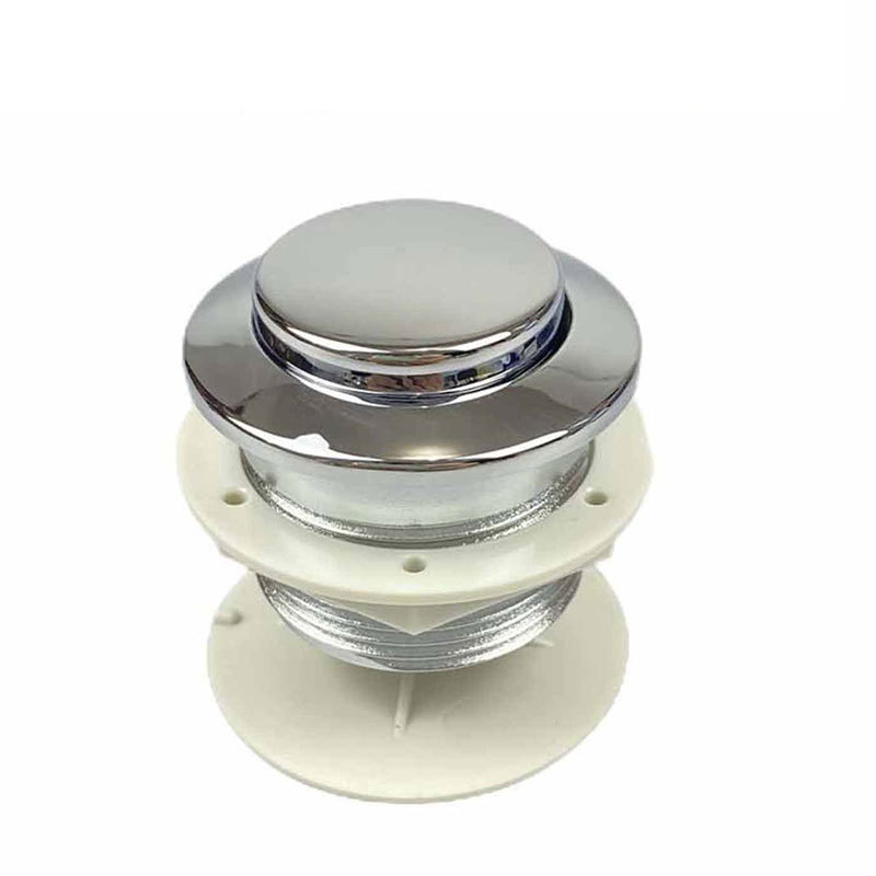 Buton de spălare pentru toaletă, universal pentru rezervor, ABS, Kunwu, compatibil cu American Standard, Geboli, Toto, Kohler, stil modern minimalist, apăsați pentru funcționare