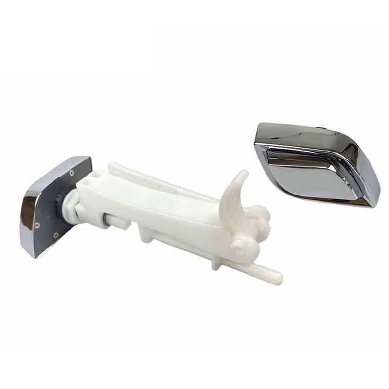 Buton de spălare pentru toaletă, universal pentru rezervor, ABS, Kunwu, compatibil cu American Standard, Geboli, Toto, Kohler, stil modern minimalist, apăsați pentru funcționare