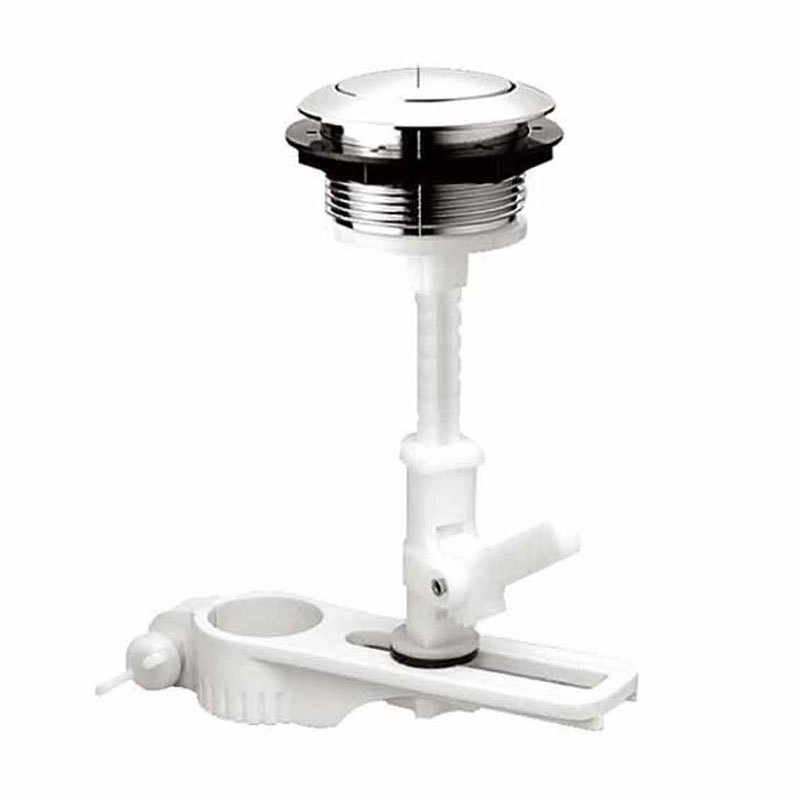 Buton de spălare pentru toaletă, universal pentru rezervor, ABS, Kunwu, compatibil cu American Standard, Geboli, Toto, Kohler, stil modern minimalist, apăsați pentru funcționare