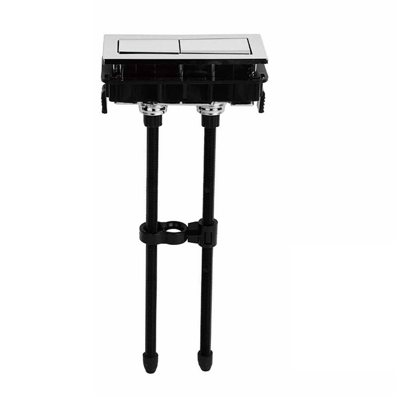 Buton de spălare pentru toaletă, universal pentru rezervor, ABS, Kunwu, compatibil cu American Standard, Geboli, Toto, Kohler, stil modern minimalist, apăsați pentru funcționare