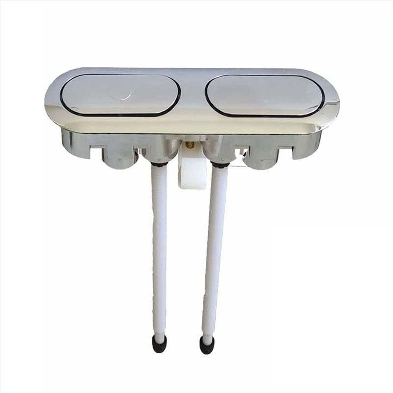 Buton de spălare pentru toaletă, universal pentru rezervor, ABS, Kunwu, compatibil cu American Standard, Geboli, Toto, Kohler, stil modern minimalist, apăsați pentru funcționare