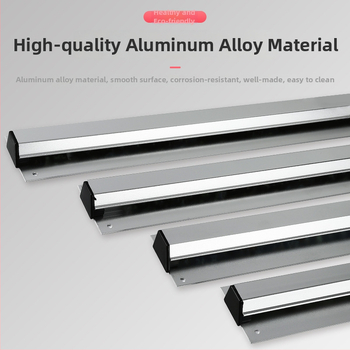 Agig Clip de meniu din oțel inoxidabil, montat pe perete, pentru bonuri