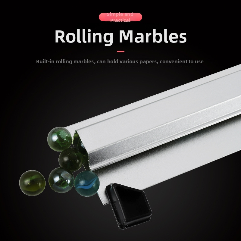 Agig Clip de meniu din oțel inoxidabil, montat pe perete, pentru bonuri