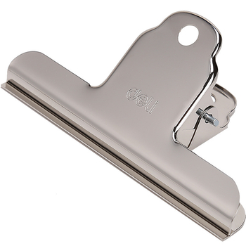 Clip de colț metalic Deli 9532 pentru documente