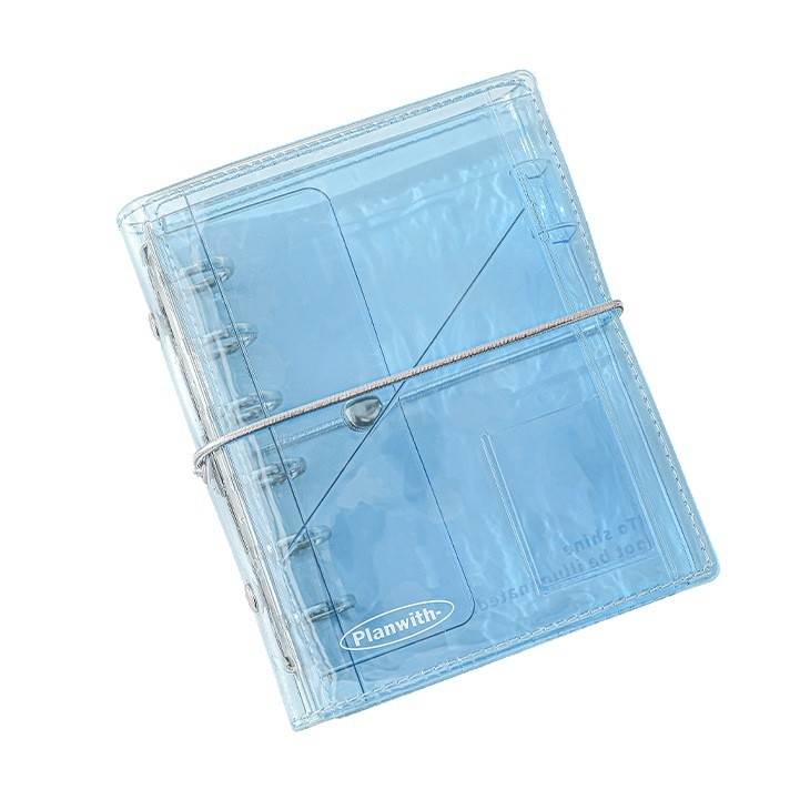 Caiet cu copertă PVC, legare tip binder, interior din pulpă de lemn, până la 50 de pagini, PW251P