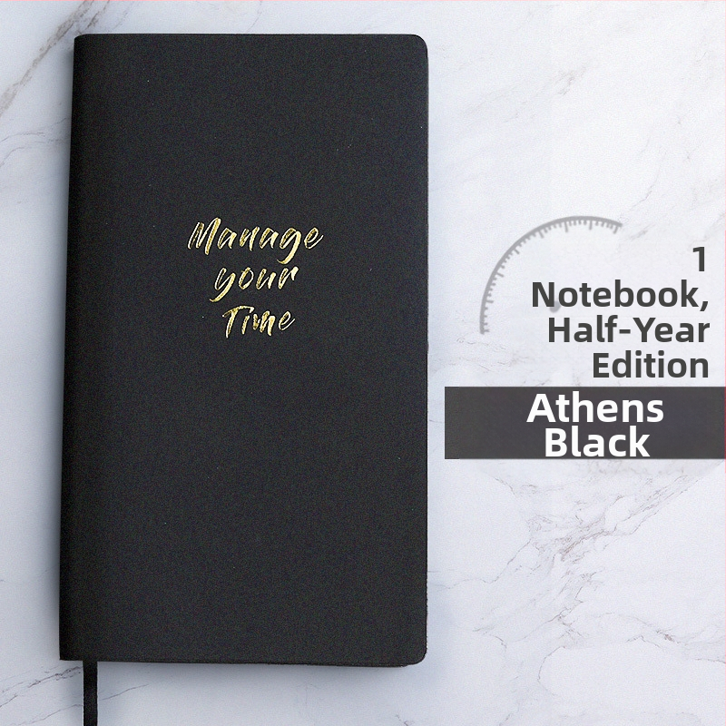 Zhengcai 4320 carnet de notițe cu copertă din piele artificială, legare lipită, Daolin hârtie 80gsm, 100 pagini