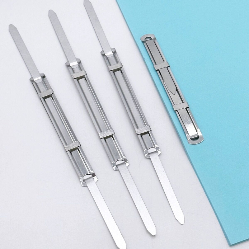 Clip de legare metalic, model H1001, Red Master