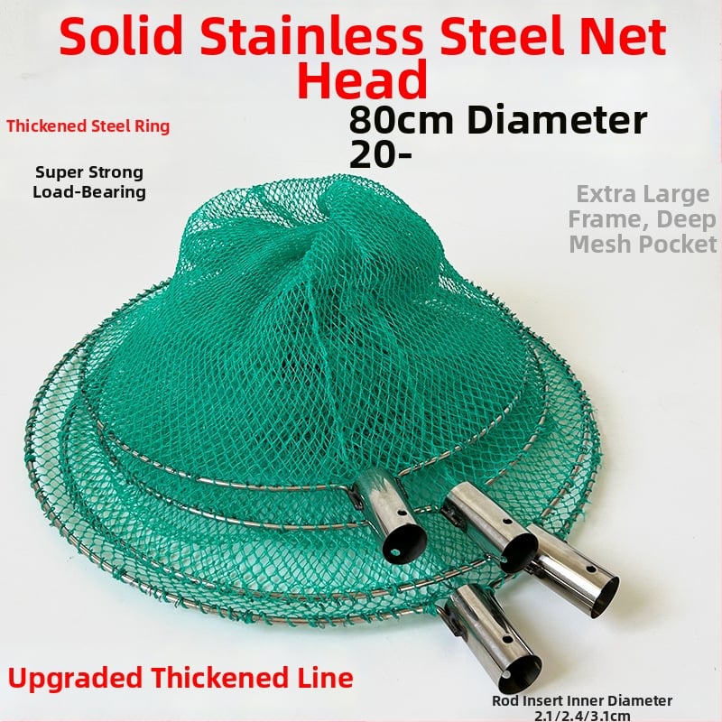 Nylon plasa de pescuit, adâncime 60 cm, capacitate de încărcare 20 kg