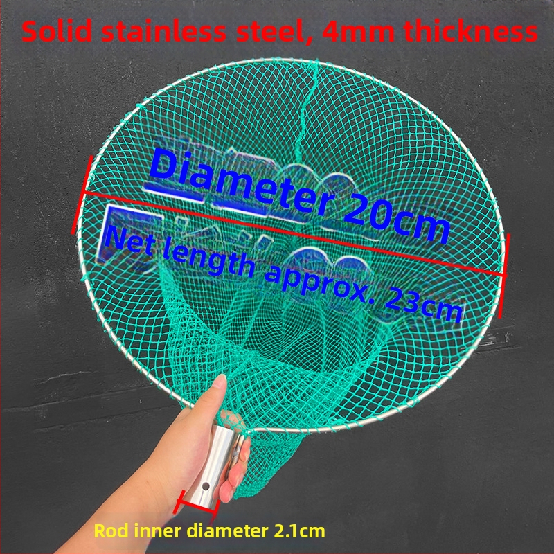 Nylon plasa de pescuit, adâncime 60 cm, capacitate de încărcare 20 kg