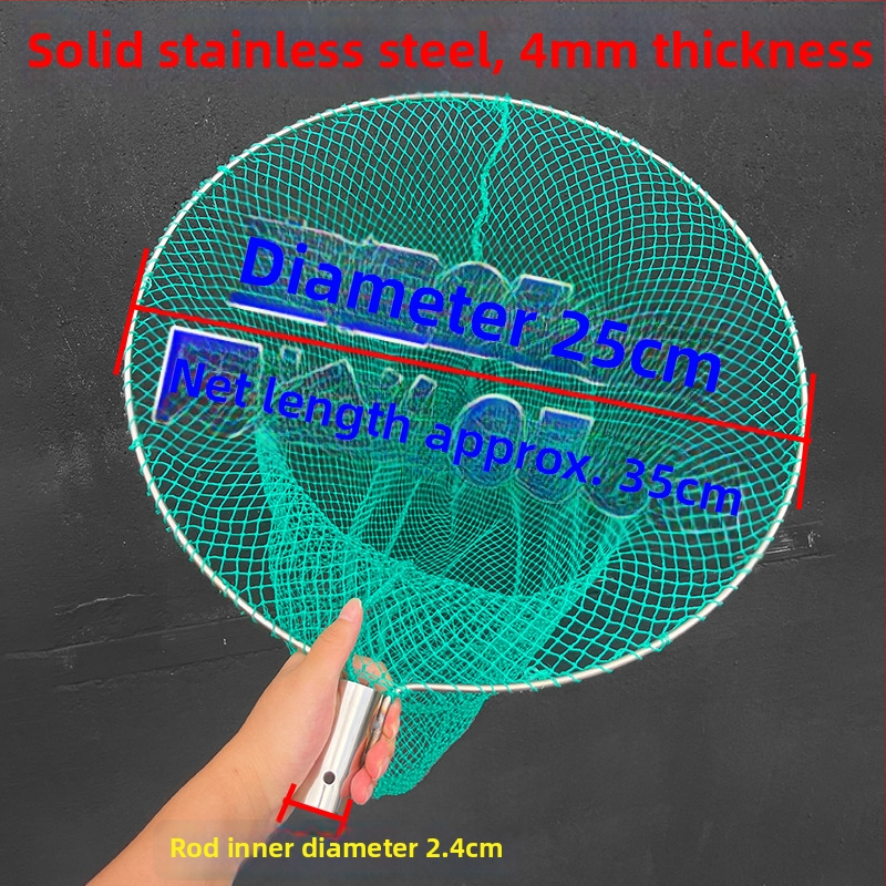 Nylon plasa de pescuit, adâncime 60 cm, capacitate de încărcare 20 kg