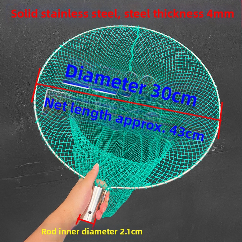 Nylon plasa de pescuit, adâncime 60 cm, capacitate de încărcare 20 kg