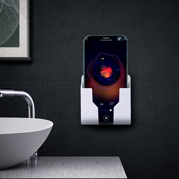 Cutie de depozitare montată pe perete pentru încărcarea telefonului, ABS plastic, model YXCDZ-2008, personalizare procesare, imprimare logo