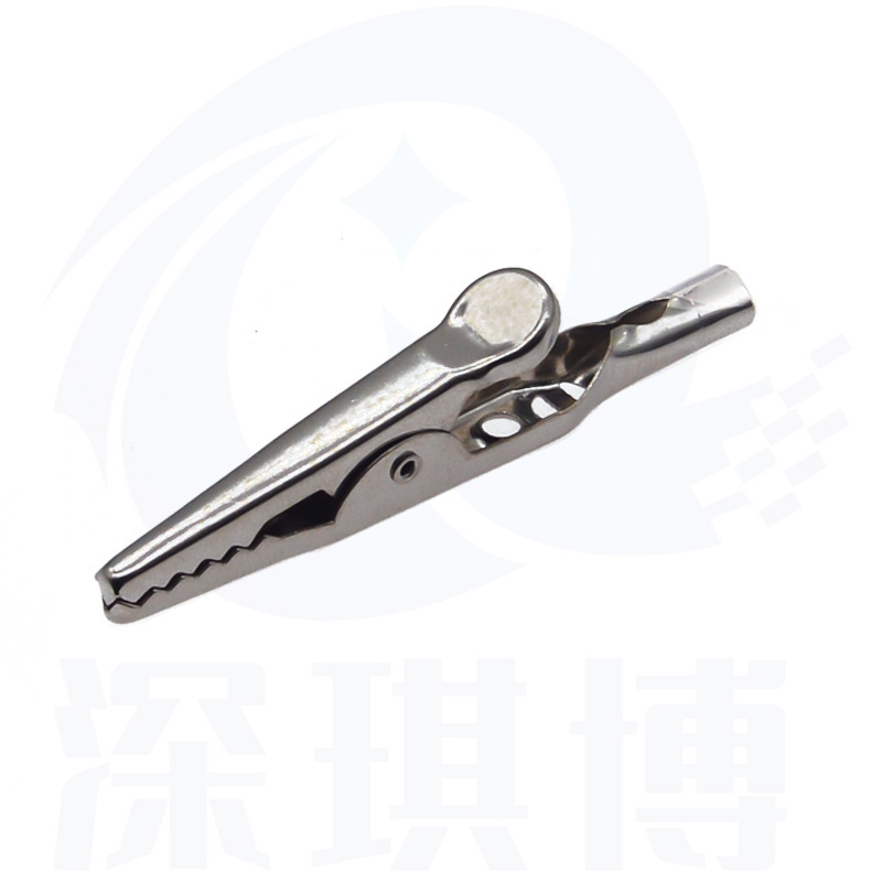 Clip crocodil cu mâner unic, contacte din fier, pentru testare de putere – Deep qibo