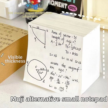 Paper Brick notițe autocolante — hârtie de schiță ultra-grosă, pătrate, despărțibile