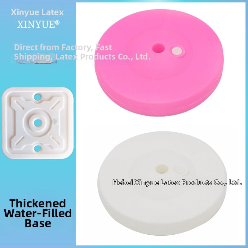 Suport pentru arc balon cu bază umplută cu apă, portabil și demontabil, din plastic