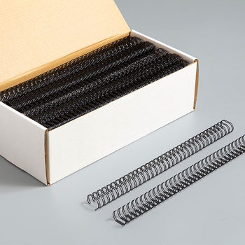 Inel metalic pentru legare, cu sârmă dublă, inele de calendar, tip presat, îngroșate