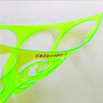 Riglă de marcare, Tip 21, formă pătrată, material plastic, greutate netă 0,05