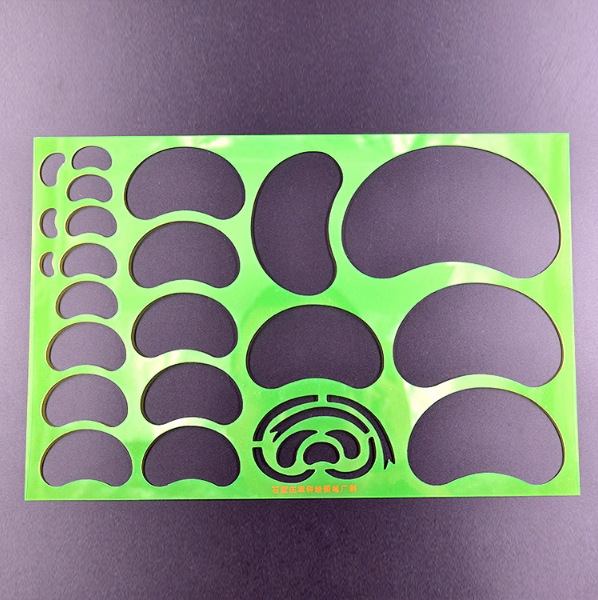 Riglă de marcare, Tip 21, formă pătrată, material plastic, greutate netă 0,05