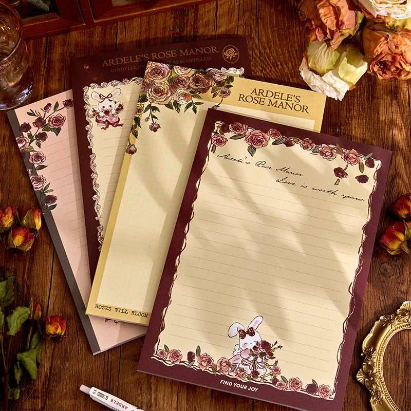 Caiet Ming School în stil retro, fără adeziv, licență IP