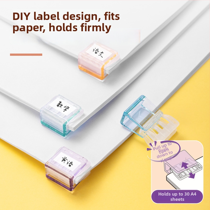 Alt clip de colț din plastic pentru birou