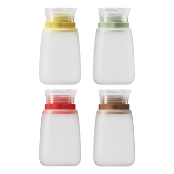 Dozator de sos din silicon de înaltă calitate alimentar, cu design presat, portabil pentru prânz, posibilitate de logo personalizat, potrivit pentru sosuri lipicioase