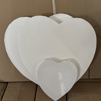 Cadru rotund pentru pictură în ulei cu pânză și cadru interior special, cadru exterior, pânză din bumbac și placă acrilică