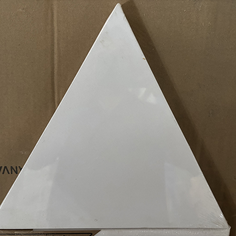 Cadru rotund pentru pictură în ulei cu pânză și cadru interior special, cadru exterior, pânză din bumbac și placă acrilică