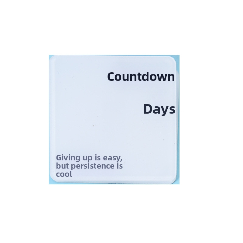 Stupid Bird clip acrilic pentru birou, clips de legare pentru fișe cu foi