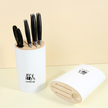 Suport pentru cuțite de bucătărie cu instalare fără unelte, din plastic, stil nordic, SAFEBET