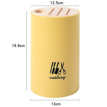 Suport pentru cuțite de bucătărie cu instalare fără unelte, din plastic, stil nordic, SAFEBET